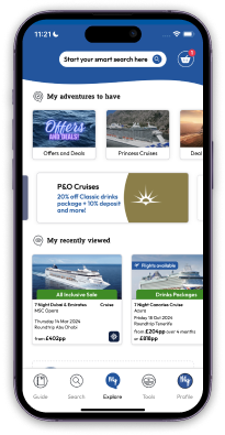 Explore cruise destinations